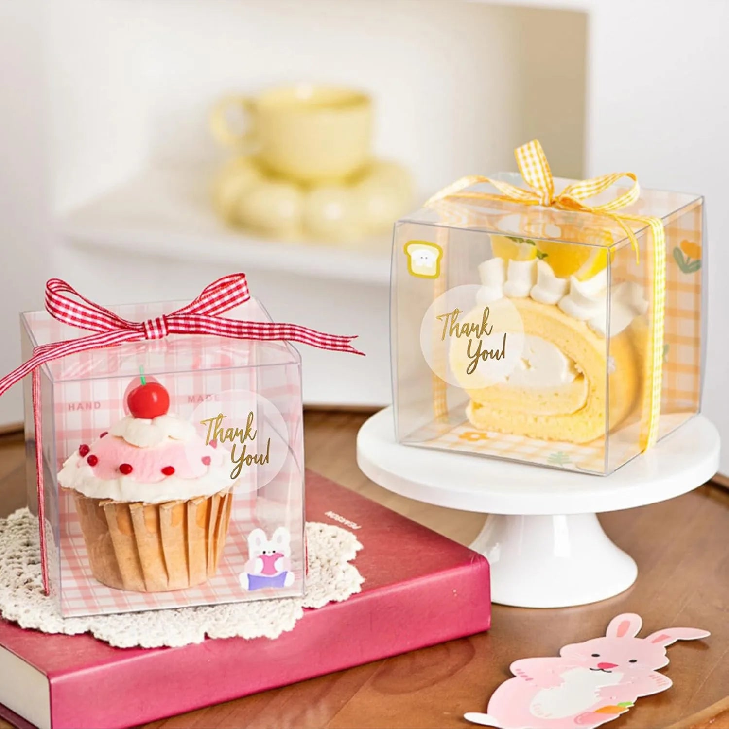 500 Pcs Gold Foil Thank You Stickers for Small Business