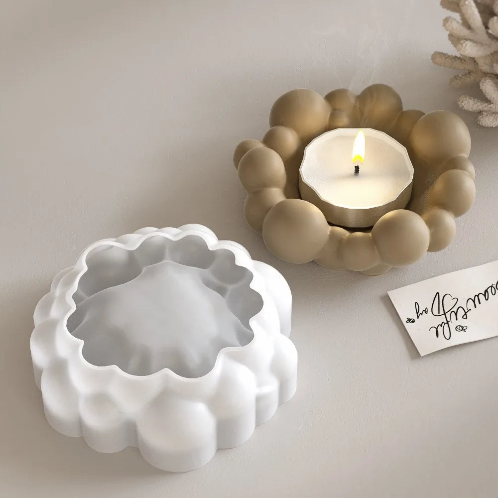 Bubble Cloud Bowl Silicone Craft Mould