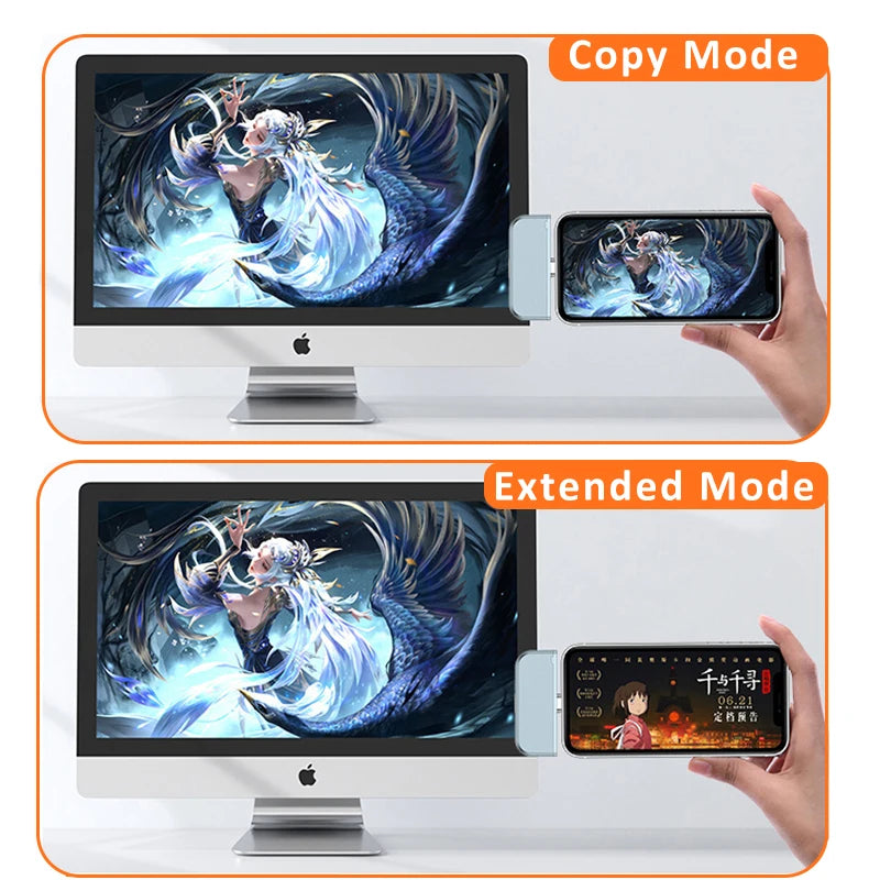 Type-C to HDMI Wireless Transmitter Receiver 1080P 50m