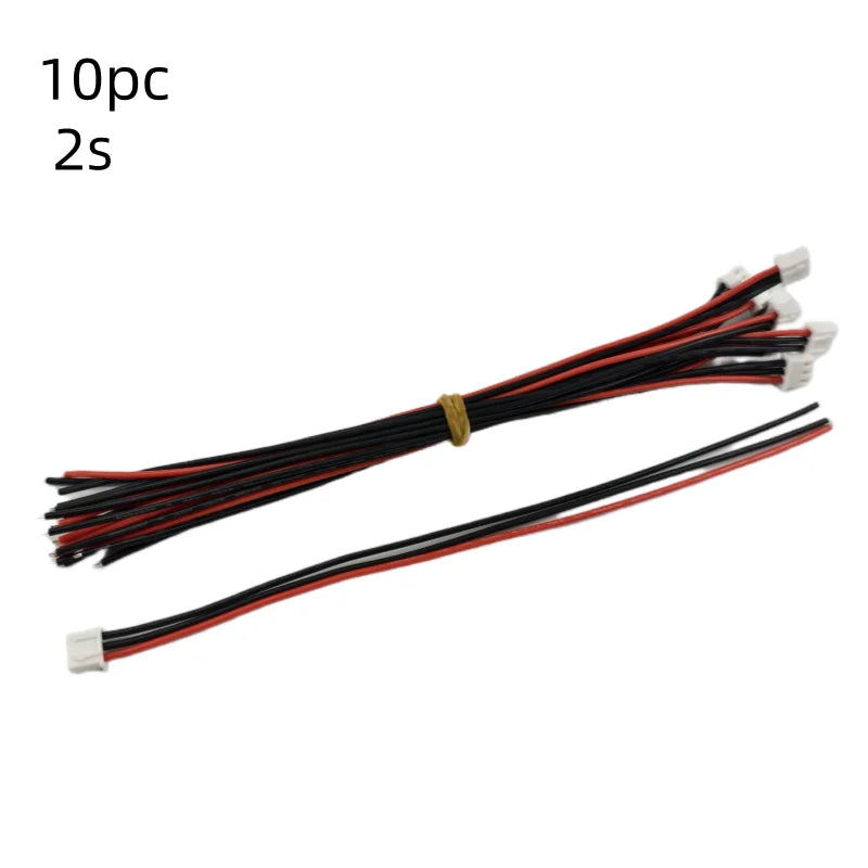 Prívodné vodiče balansovacieho konektora LiPo - balenie 10 ks, 1S až 8S