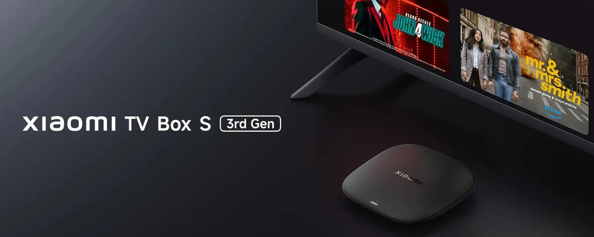 New Xiaomi TV Box S 3. generacija, pametni Android TV box 4K UHD media player, Dolby Vision HDR10+ Google Assistant Google TV set-top box