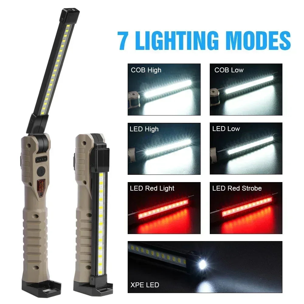 Folding Rechargeable Work Light