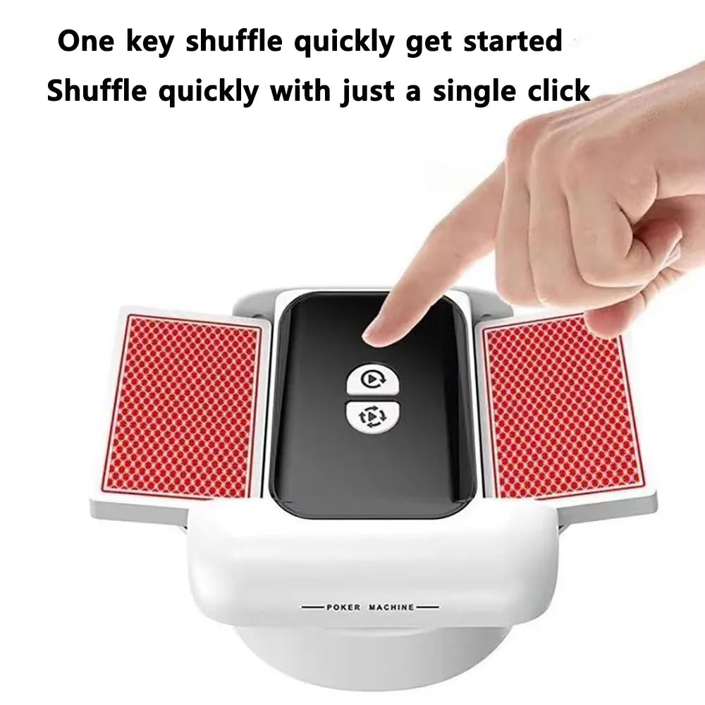 Décaleur automatique à deux jeux de cartes rechargeable