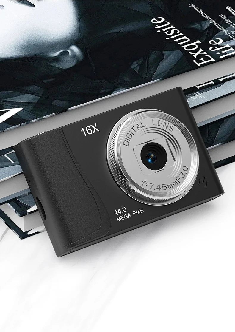 4K Digital Camera 16x Zoom Compact Camcorder