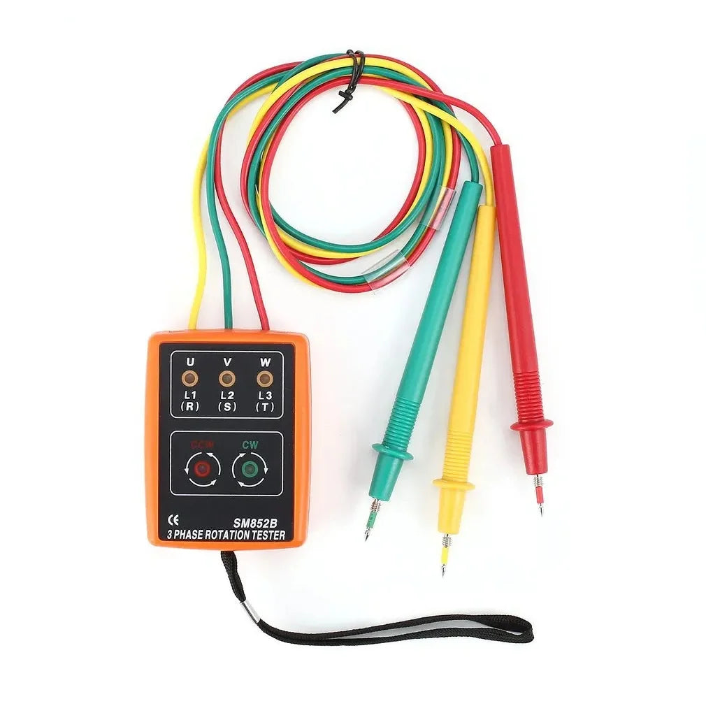 SM852B Drie-fasen-Volgorde Tester