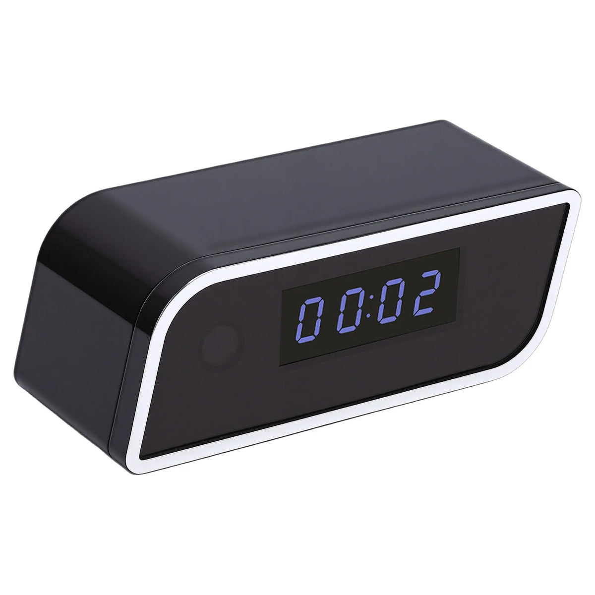 FHD Clock Camera FHD WiFi Camera Clock Indoor Wireless Security Camera with LED Time Display Motion Detection WiFi Camera Clock