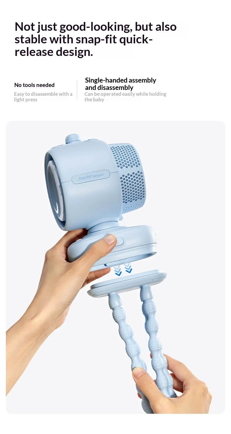 Clamp-Mount Mini Fan - Life3 and Life4 Options