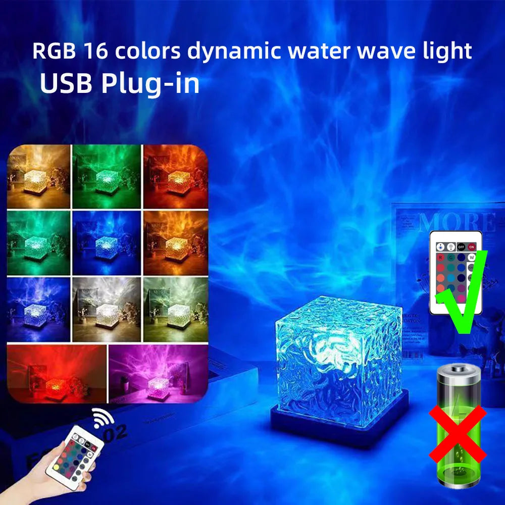 Northern Lights or Ocean Ripple Projector Lamp