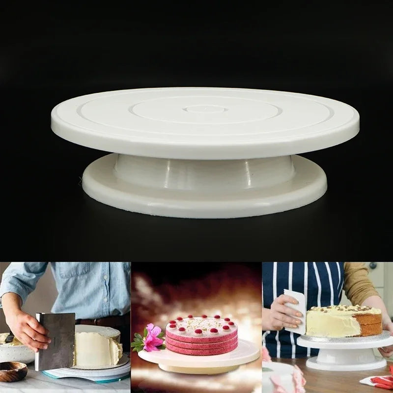Rotating Cake Decorating Turntable, Set Options
