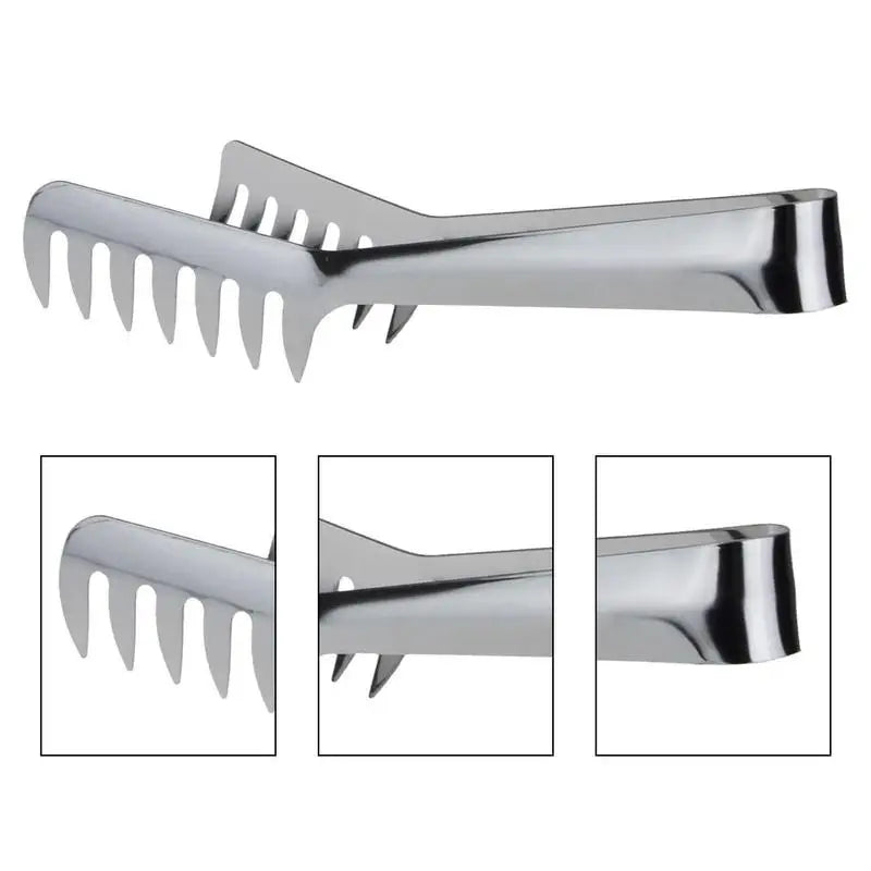Stainless-Steel Pasta Serving Tongs