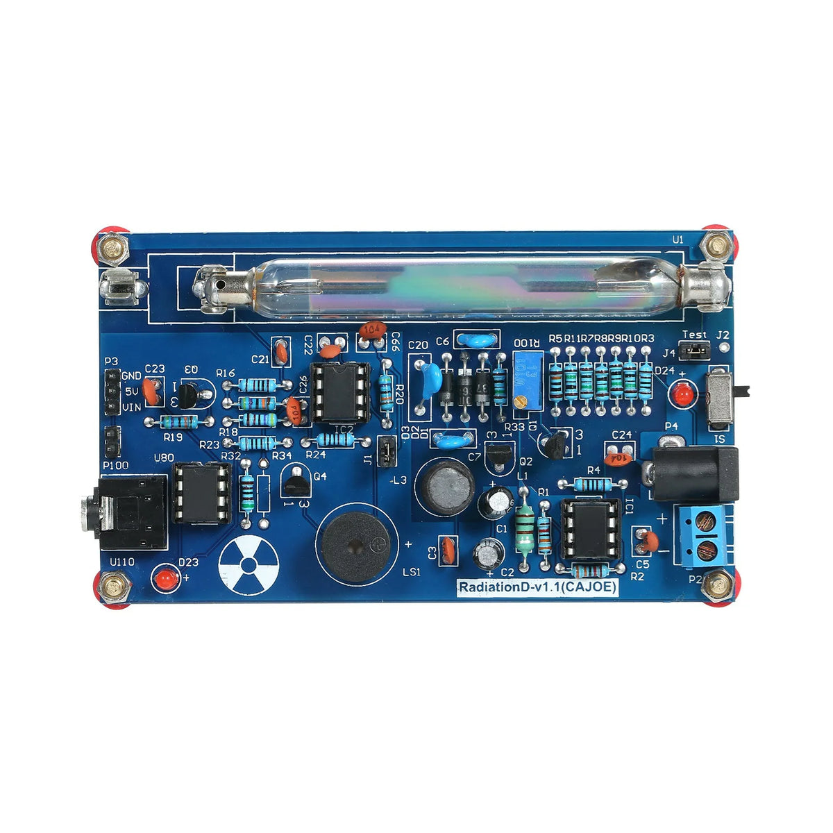 Assembled Geiger Counter Module – Tube Not Included
