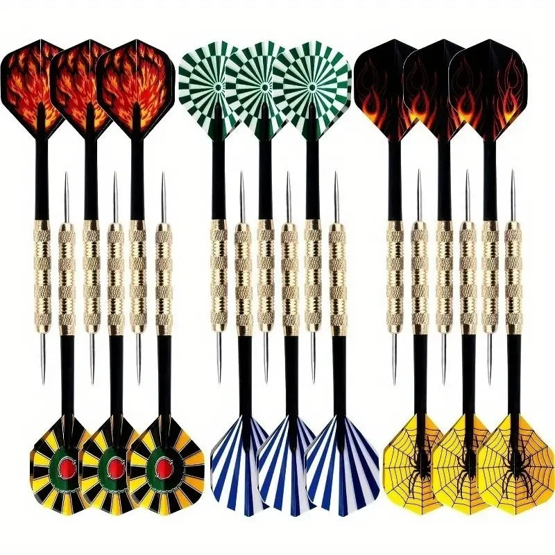 18-Piece Steel-Tip Dart Set