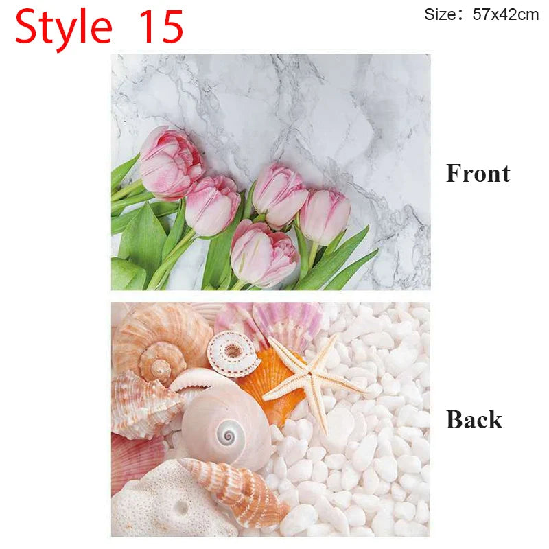 Double-Sided Photo Background Sheet, 57 × 42cm