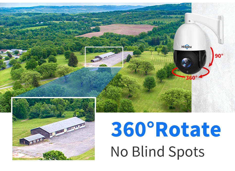 8MP PTZ PoE Outdoor Dome Camera 30X Optical Zoom