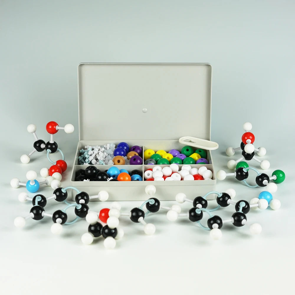 240-Piece Molecular Model Kit with Atoms and Bonds