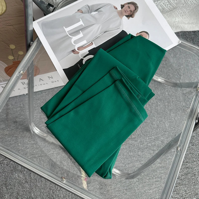 Summer Hot Sale Yoga Leggings High Waist Breathable Quick Drying Yoga Pants Fitness Running Cycling Workout Gym Clothing