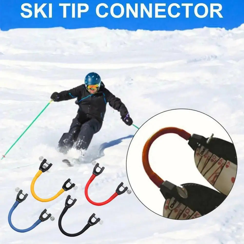 Připojení špičky lyže pro začátečnickou praxi