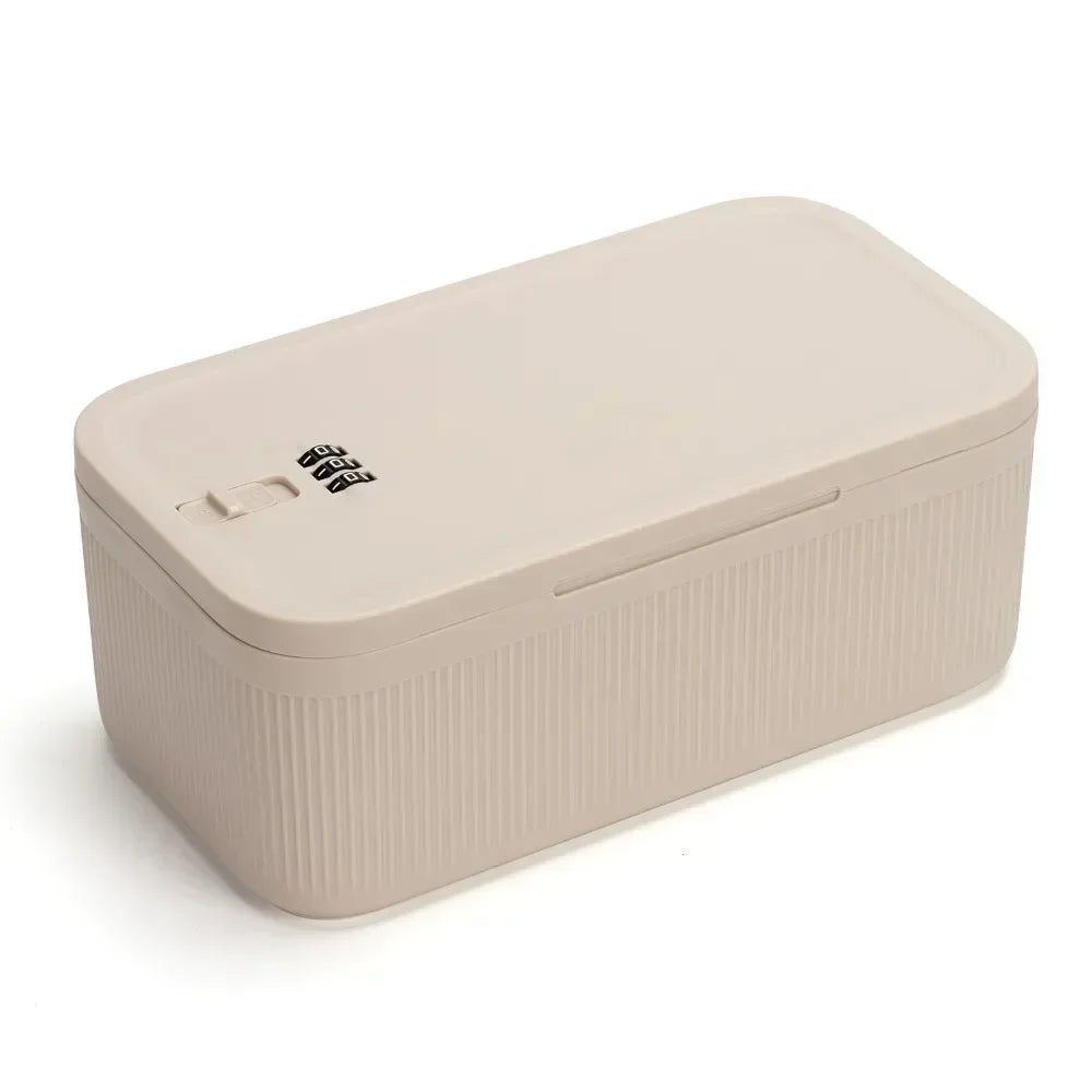 Combination-Lock Storage Box