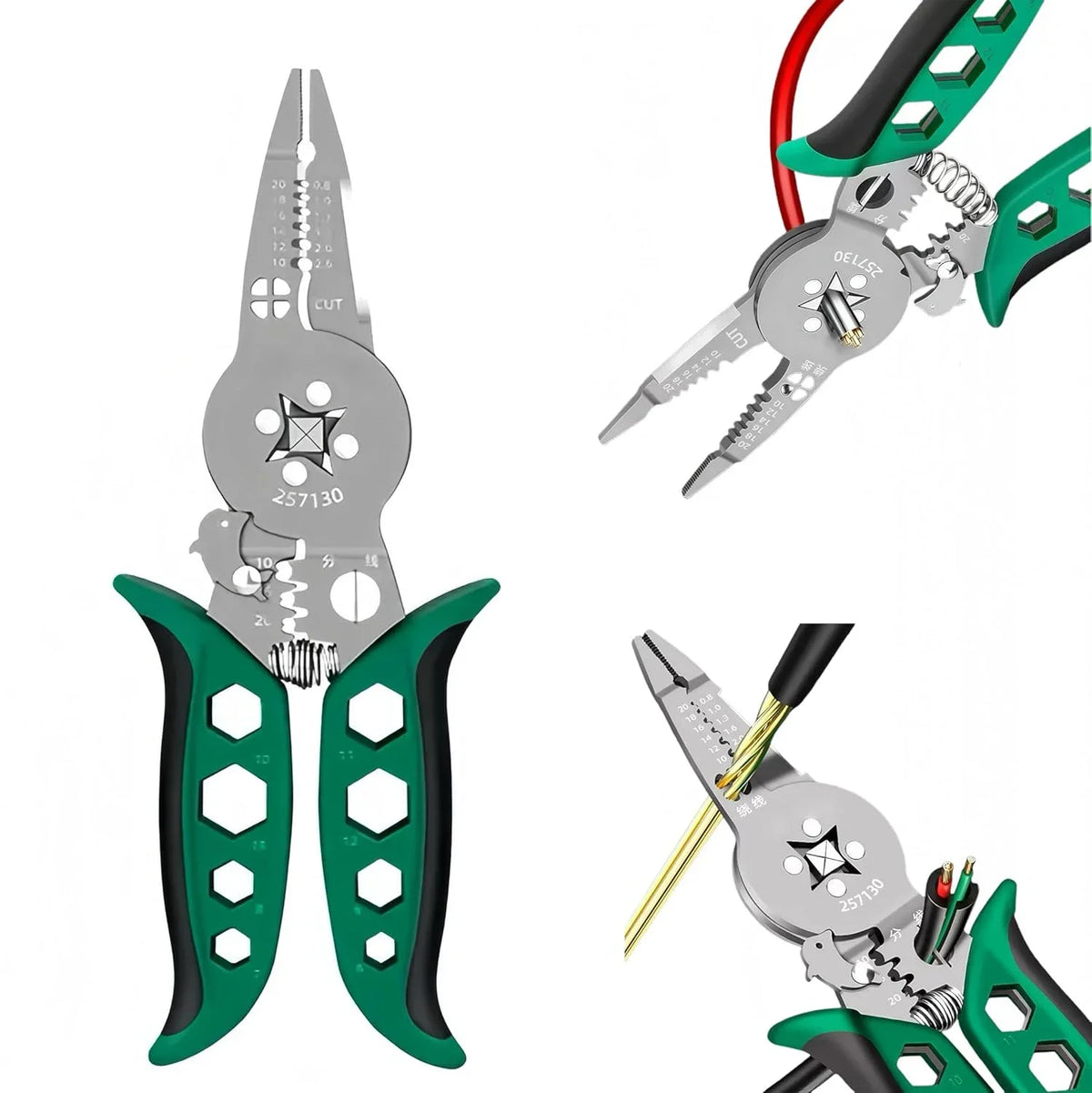 Multi Functional Electrician Tools Pliers Crimping Tool set For Wire Splitting And Stripping Specialized For Electricians