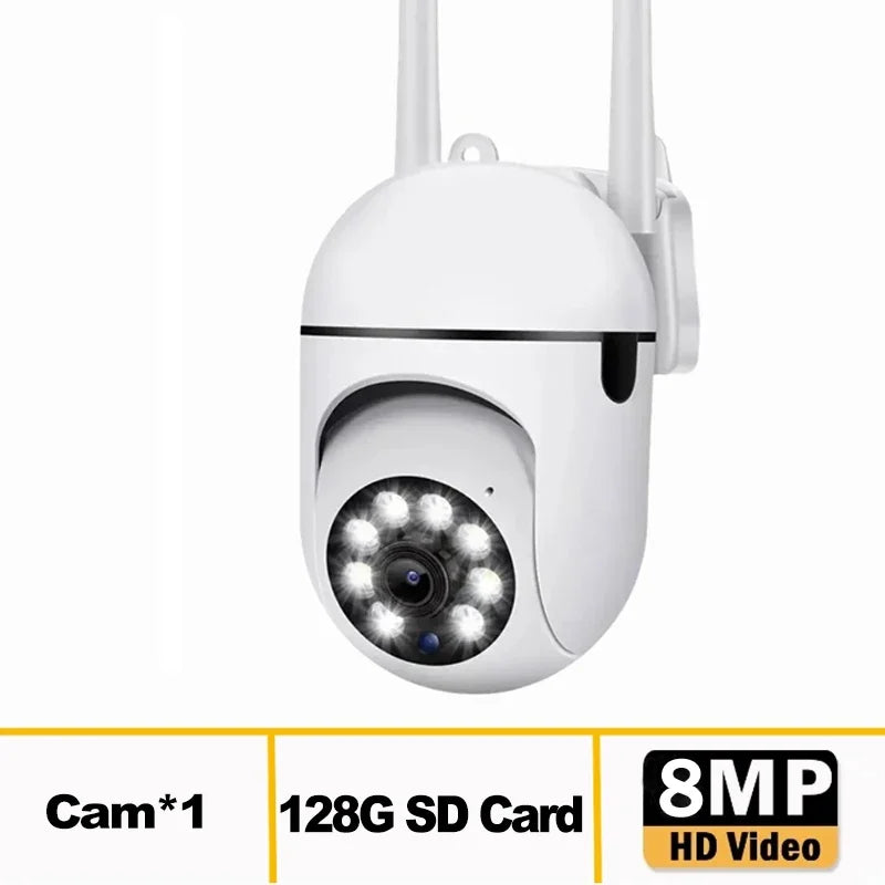 8 MP Wi-Fi panoramaskjerm med toveis lyd