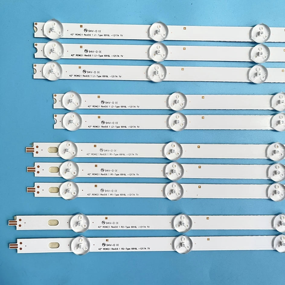 Csere LED-es háttérvilágítás-csíkok 42 hüvelykes panelekhez