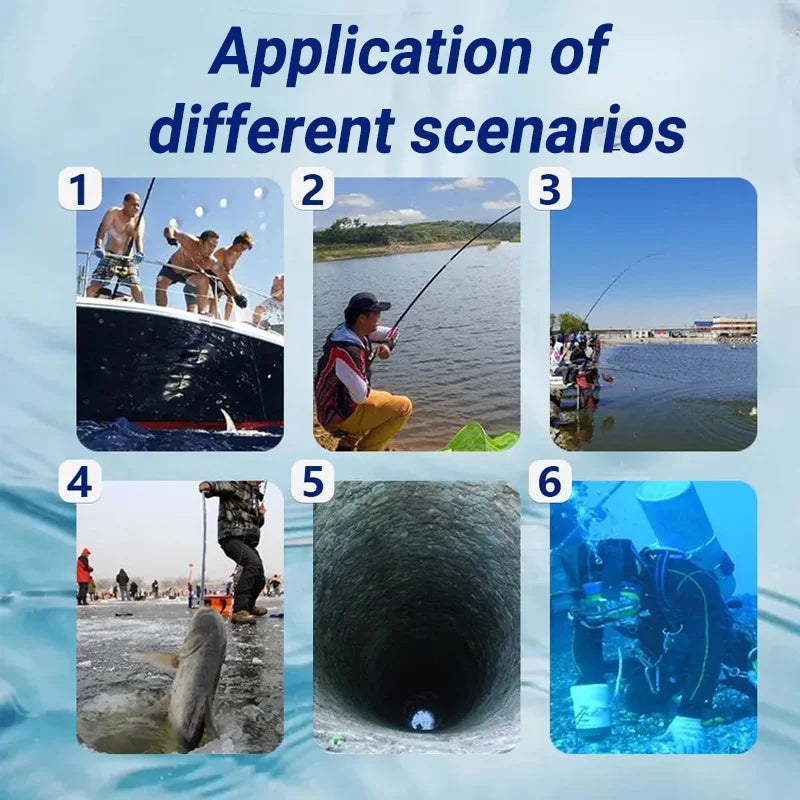 Underwater Fishing Camera with 4.3" Monitor and Night Vision