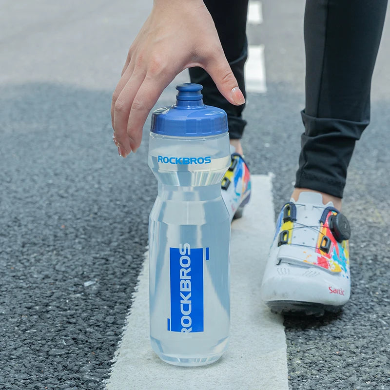 750 ml dviračio gertuvė, nepraleidžianti skysčių, sportinė gertuvė dviračiams