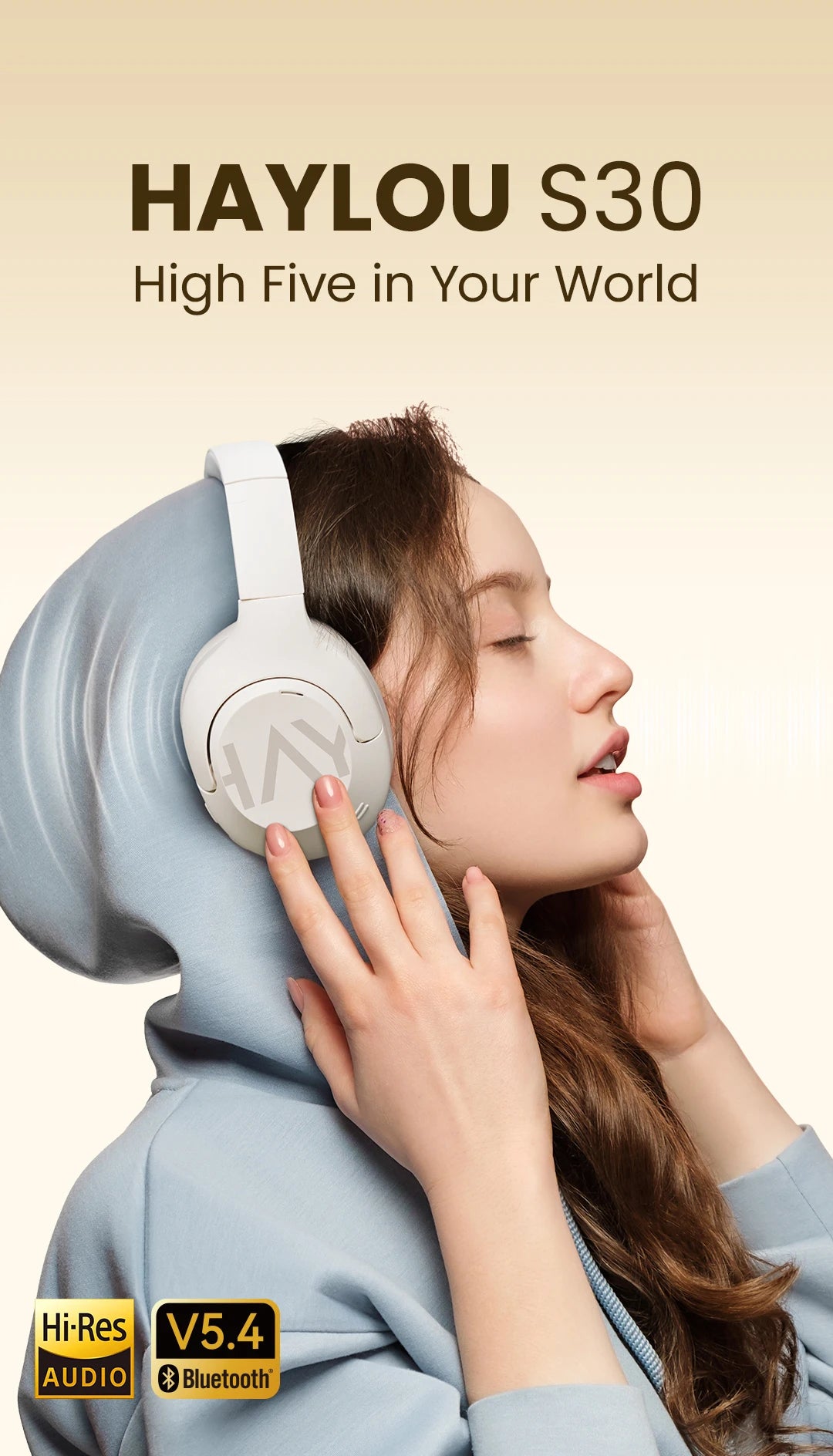 Haylou S30 Wireless Bluetooth ANC Headphones