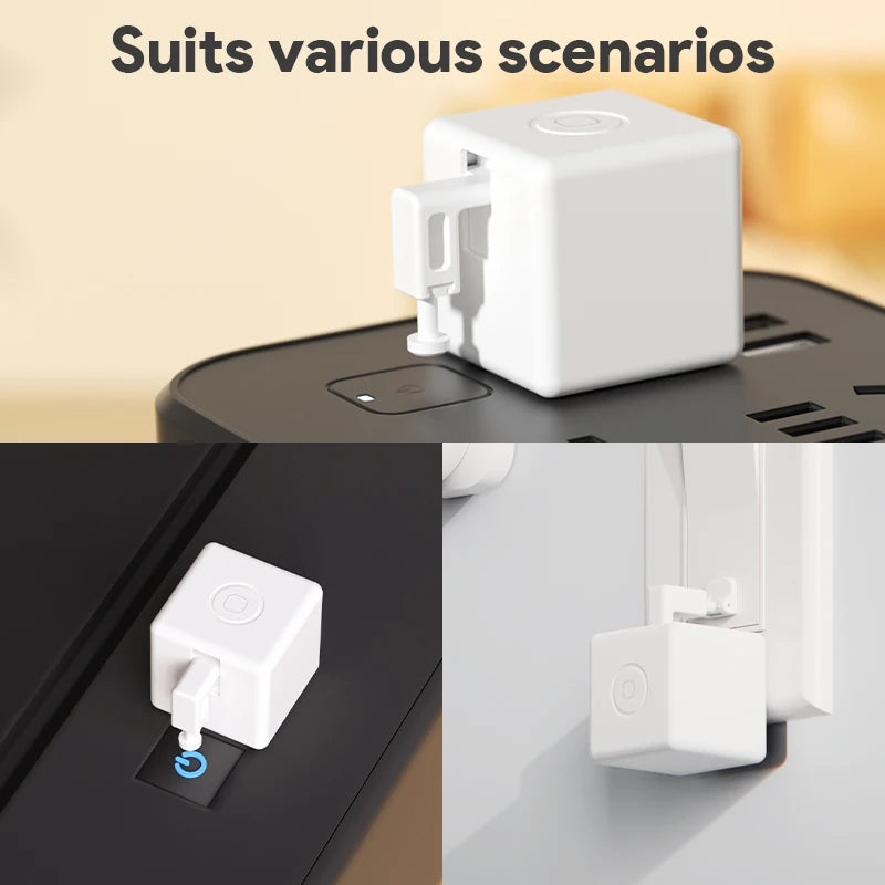 Zigbee Bluetooth chytrý dotykový Fingerbot Plus tlačítko tlačítkář