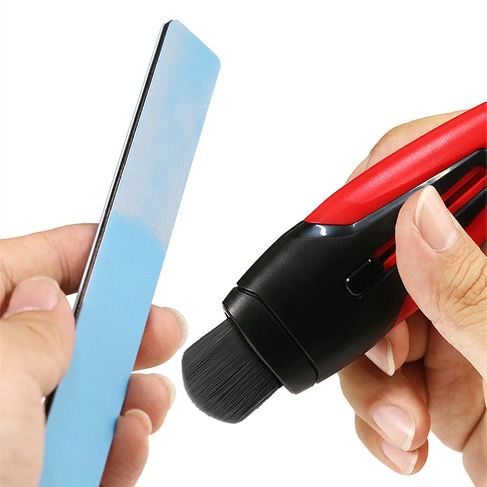 Dual Head Retractable Cleaning Brush for Models and Precision Tools