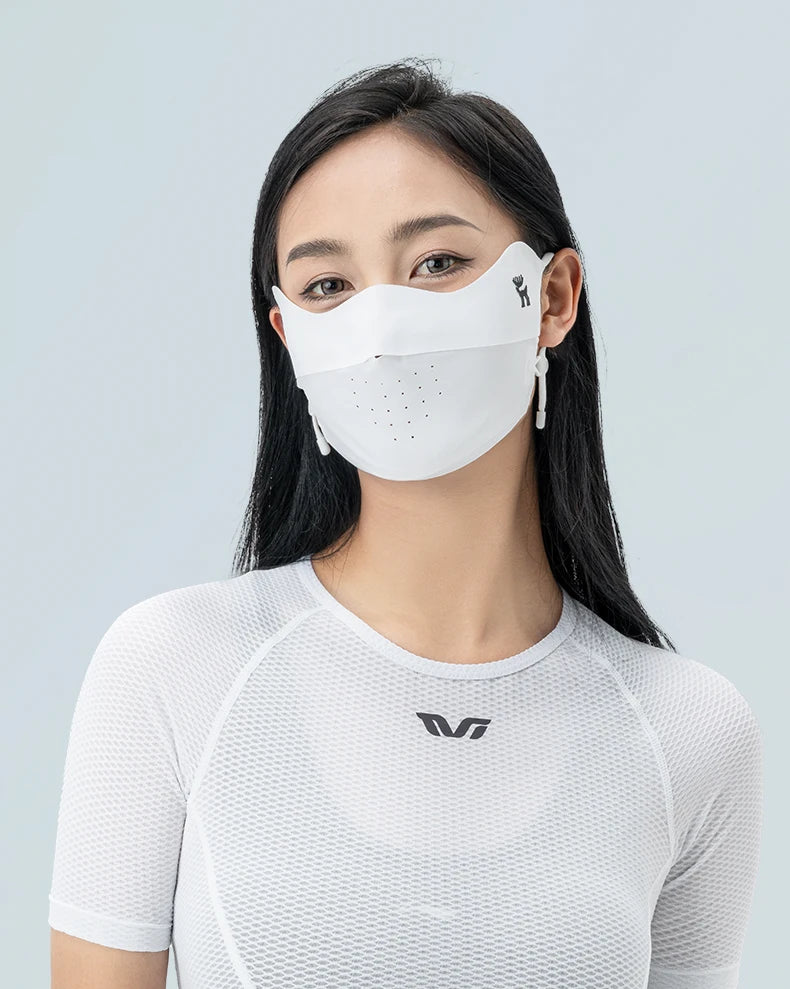 Ice Silk UV Protection Face Mask for Summer Outdoor Sport