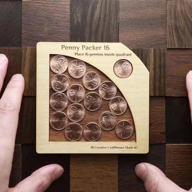 Holzpfennig-Puzzle – Designoptionen