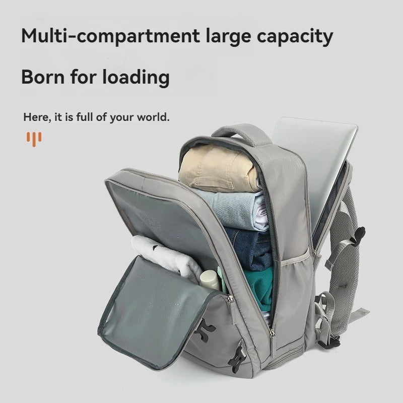 Travel Laptop Backpack with Shoe Compartment