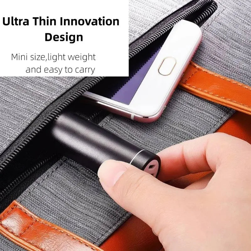 Mini skrytý úložný kontajner v štýle powerbanky