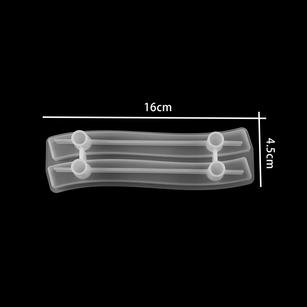Moldes de bandeja com alça de resina de silicone — Opções de estilo