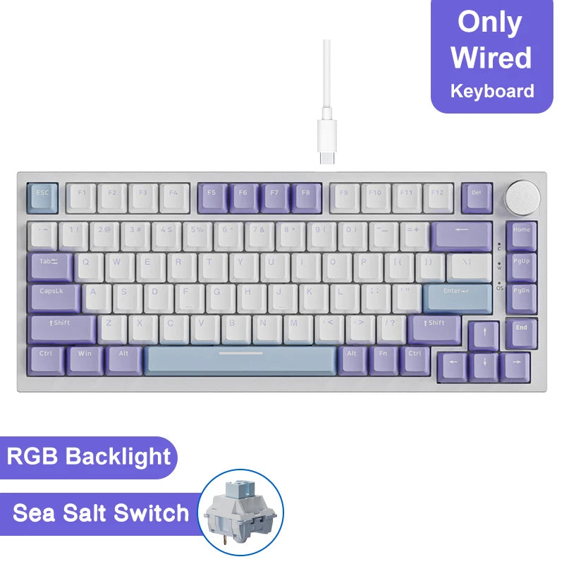 AK820 and AK820 Pro Mechanical Keyboard Options