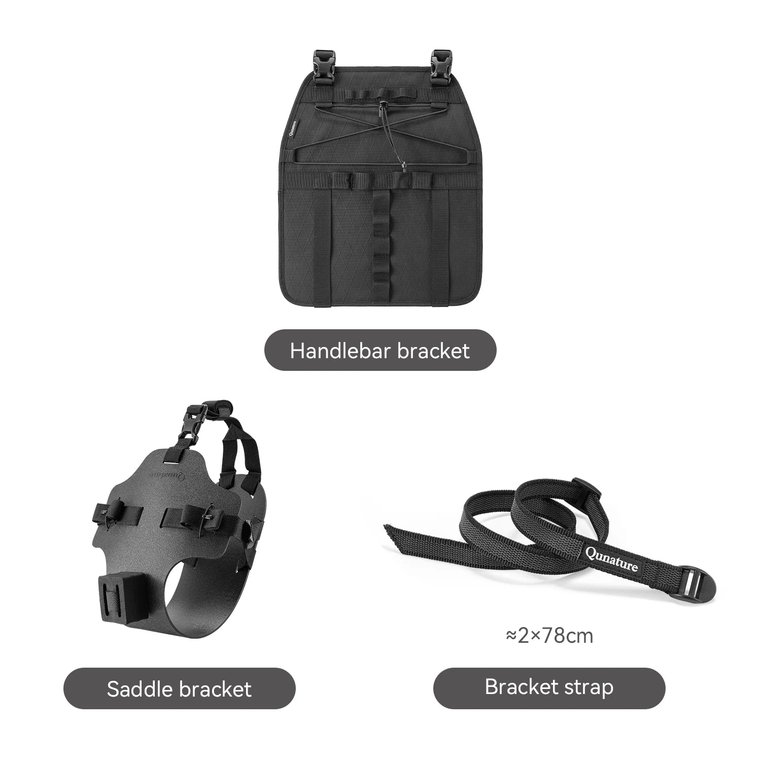 Ultraleichte Bikepacking-Gepäckträgertasche, wasserdicht, Nylon Fahrradspeicher