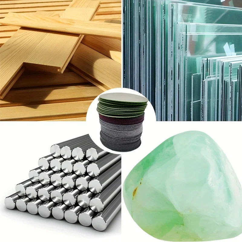 75 mm Wet and Dry Sanding Disc Set 60 Pcs 3 Inch Assorted 800-3000 Grit Waterproof Sandpaper Disc for Polishing and Sanding Car