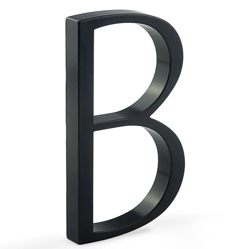 Floating House Number Sign