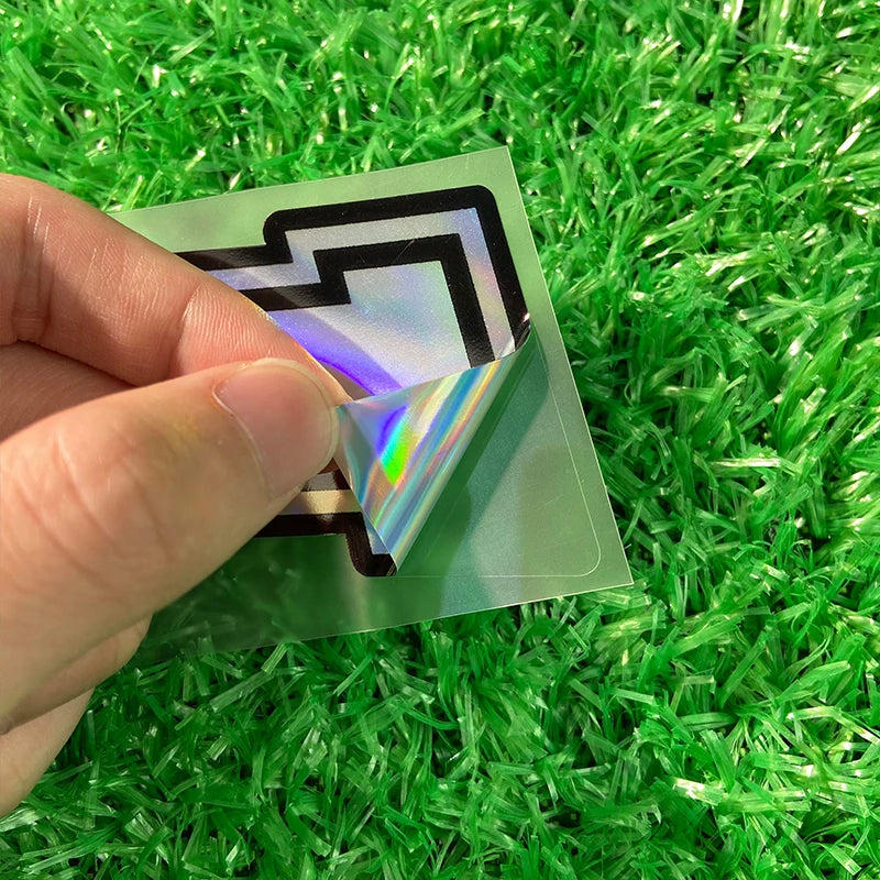 1PC Laser Number Motorcycle Stickers Waterproof Motorbike Fuel Tank Electric Scooter Bicycle Decoration Durable Vinyl Decals