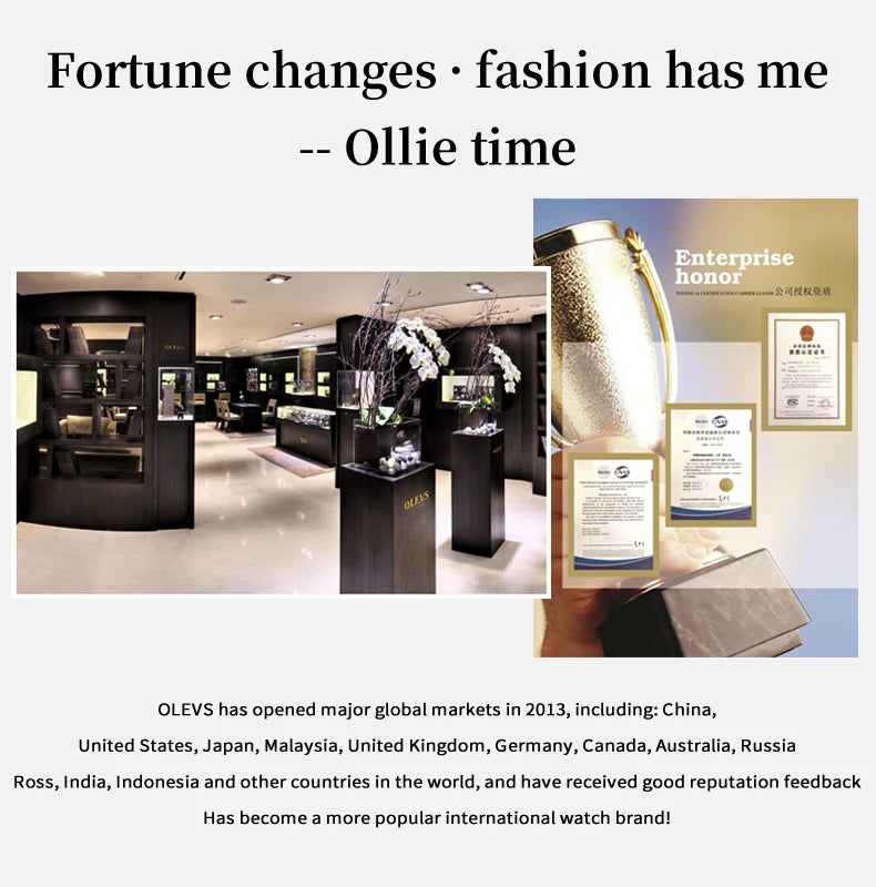 OLEVS New Quartz Watch for Men Stainlss Steel Strap Diving Series Colorful Bezel Fashion Luxury Brand Original Men's Wristwatch