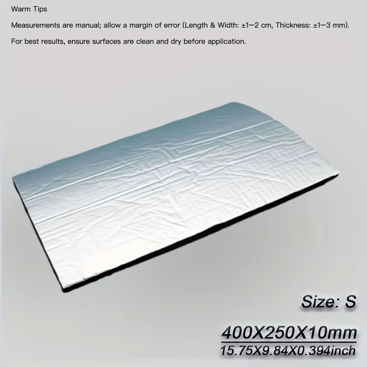 5/10mmCar Thermal Sound Insulation Cotton Roll Self Adhesive Fire Resistant Noise Reduction Mat for Roof Doors Floor Engine Hood