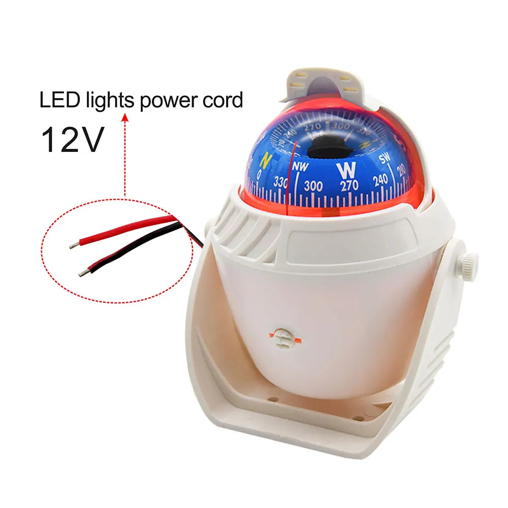 Pomorski kompas z 12 V LED osvetlitvijo