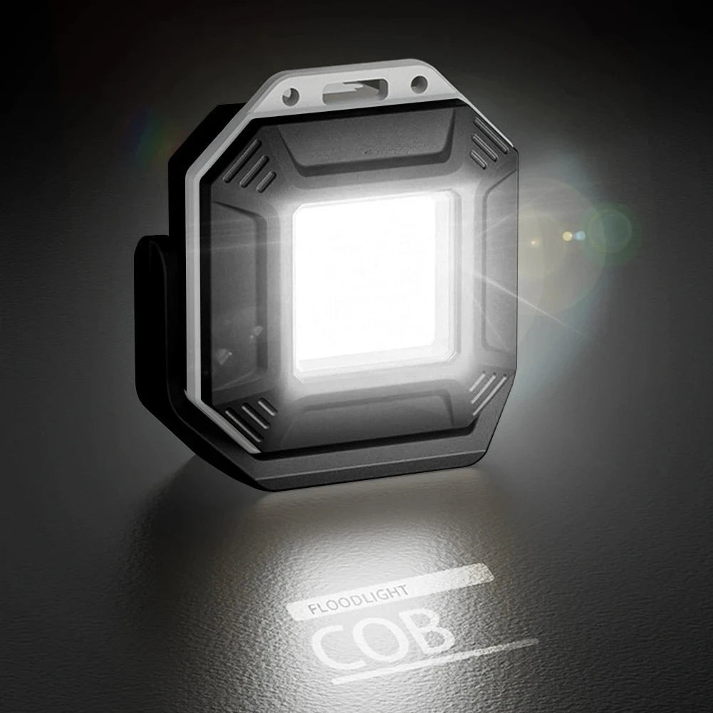 COB LED Inspection Lamp Waterproof Inspection Light with Magnetic Base Flashlight Rechargeable for Car Repair Emergency Workshop