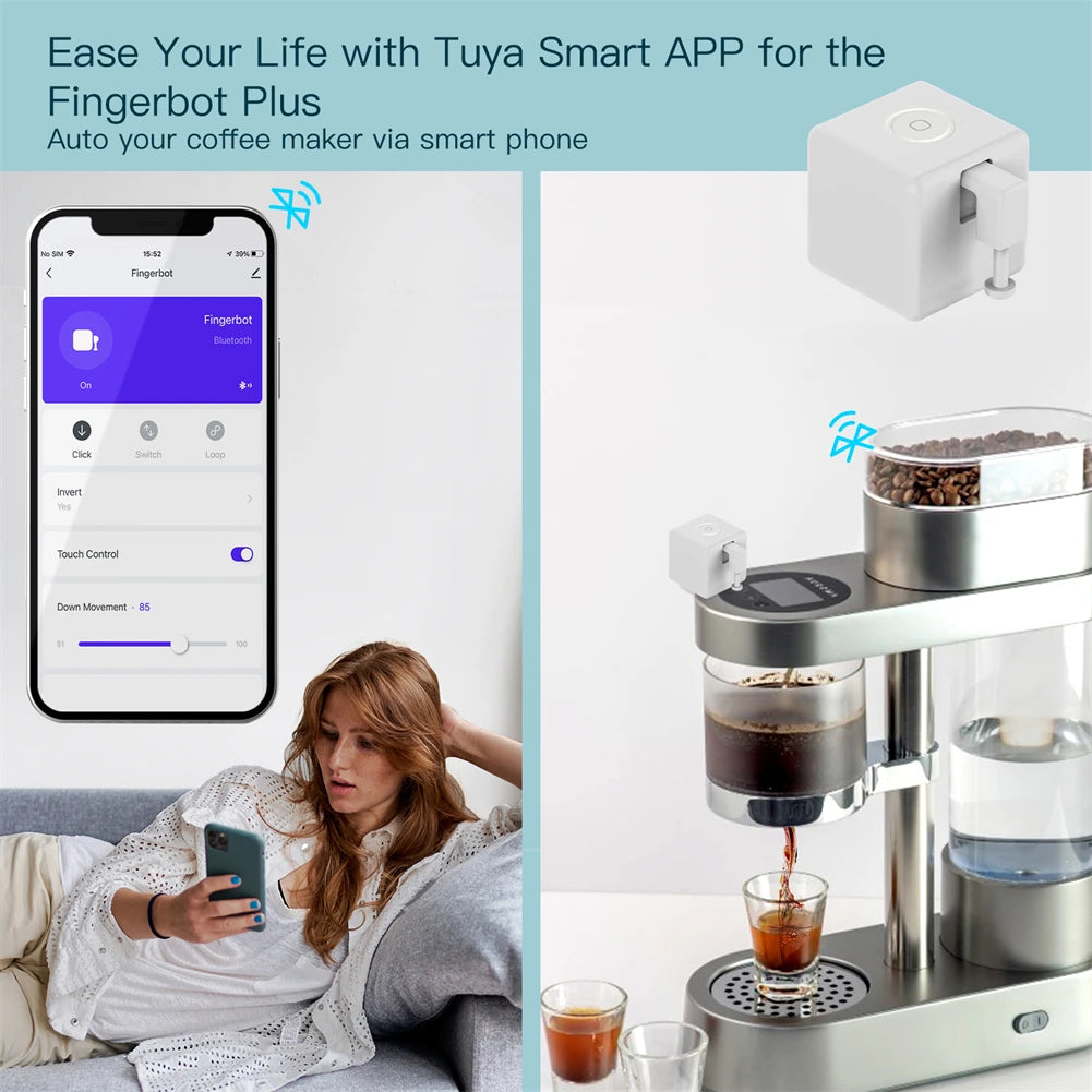 Smart Bluetooth Fingerbot Switch Button Pusher