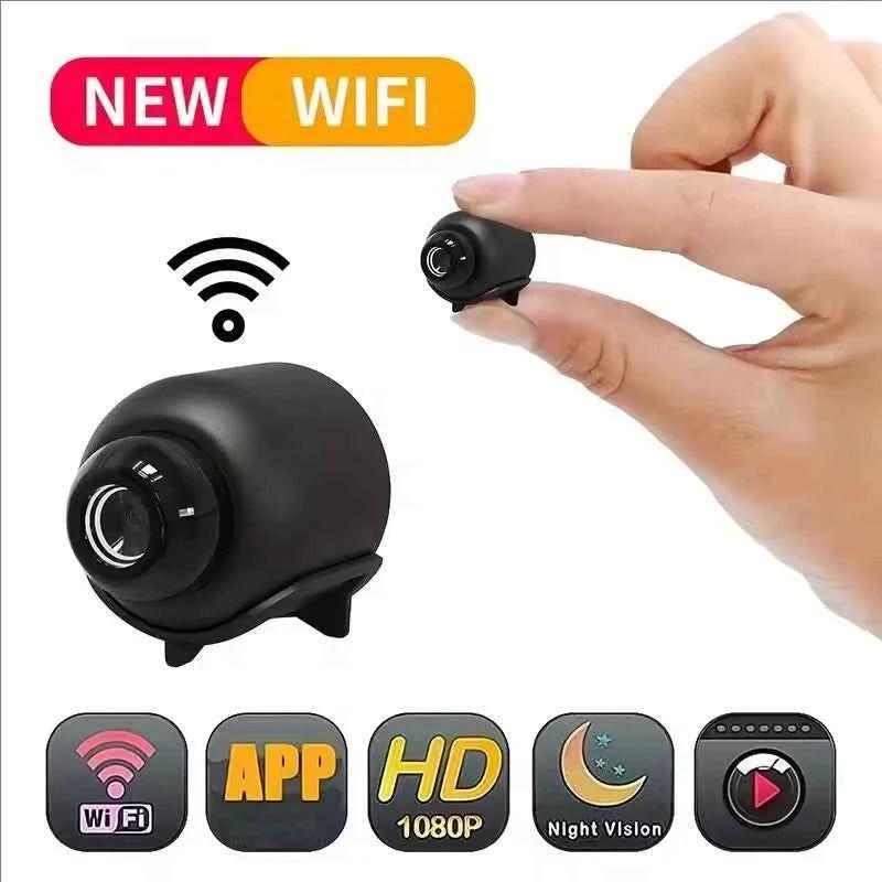 1080P Mini Camera with Night Vision, Motion Detection, WiFi