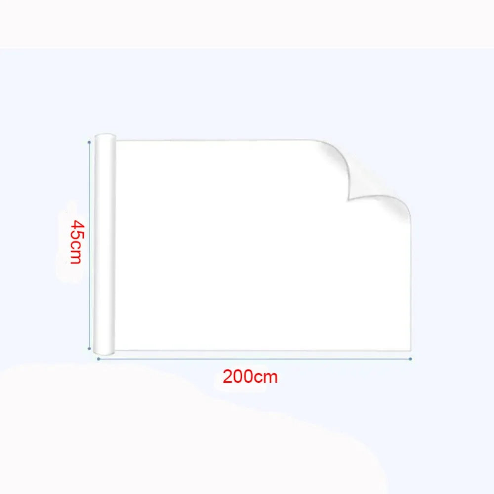 Static-Cling Whiteboard Sheet, 45/60cm × 2m