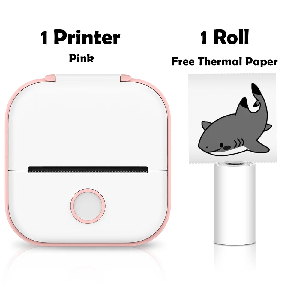 Mini drukarka termiczna Bluetooth Phomemo T02, 53 mm