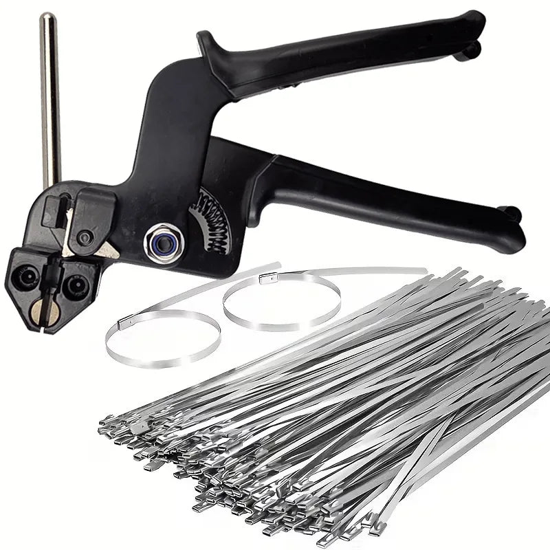 Stainless-Steel Cable Tie Tensioning and Cutting Tool