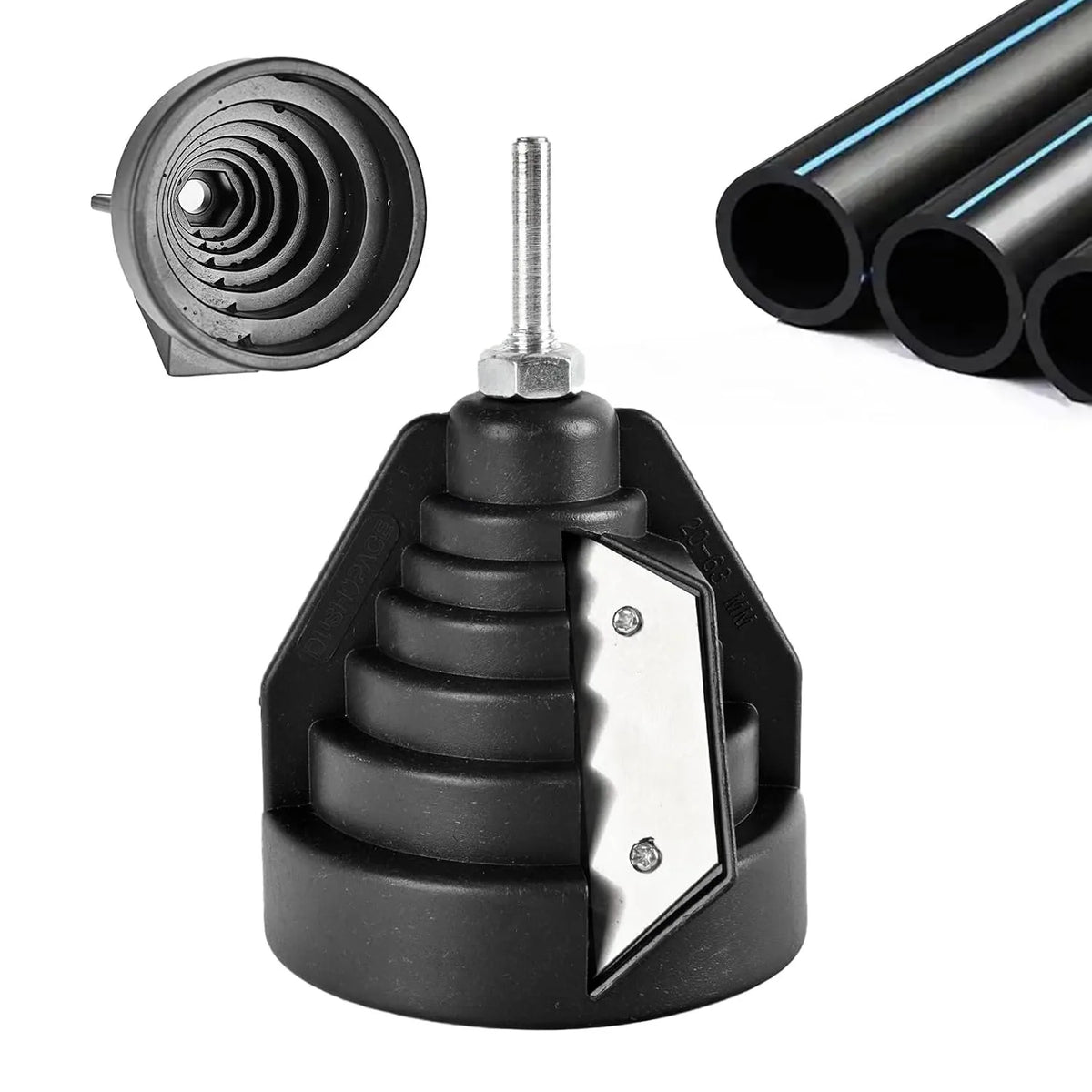 Plastic Pipe Deburring and Chamfering Tool